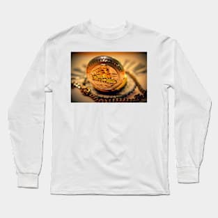 The Golden Train of Time Long Sleeve T-Shirt